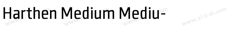 Harthen Medium Mediu字体转换